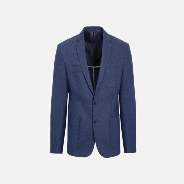 Linen dark jacket
